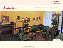 Tablet Screenshot of hotellondonmilano.com